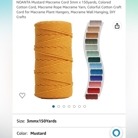 HANDMADE MACRAME HAT HANGER!! - Picture 7 of 12